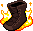 Hero Siege Blazing Boots relic icon