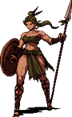 Hero Siege Amazon class artwork